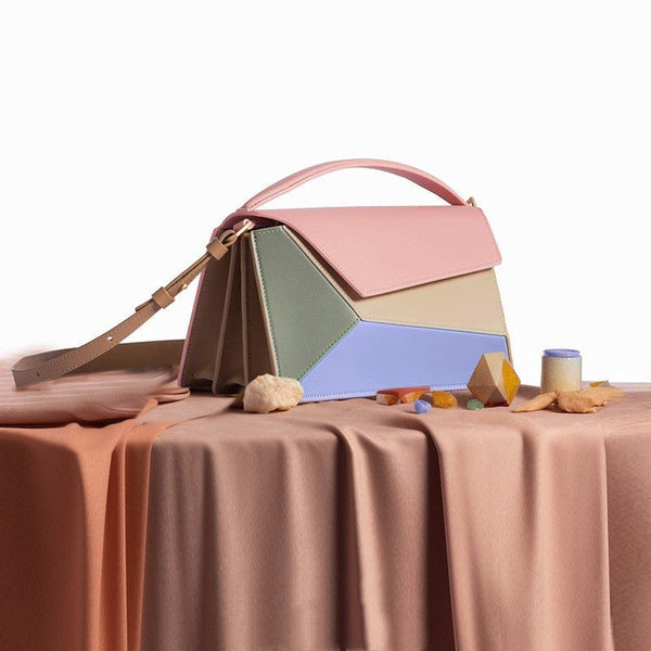 Ariadne — Geometric Diamond-Lattice Shoulder Bag, alternate view 2