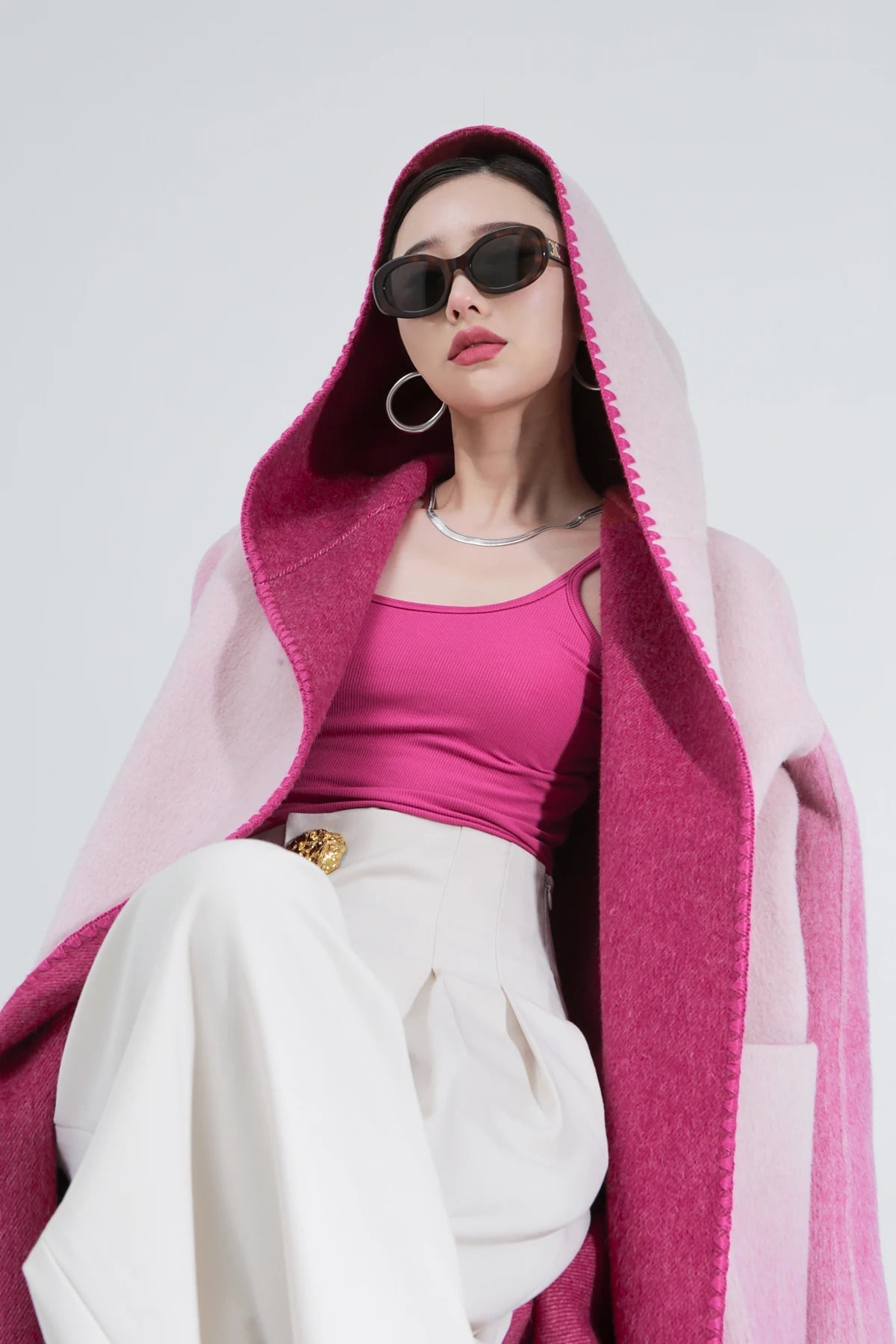 Žofia™ | Fashionable Reversible Cashmere Coat - Opulent EmpireŽofia™ | Fashionable Reversible Cashmere CoatOpulent Empire0