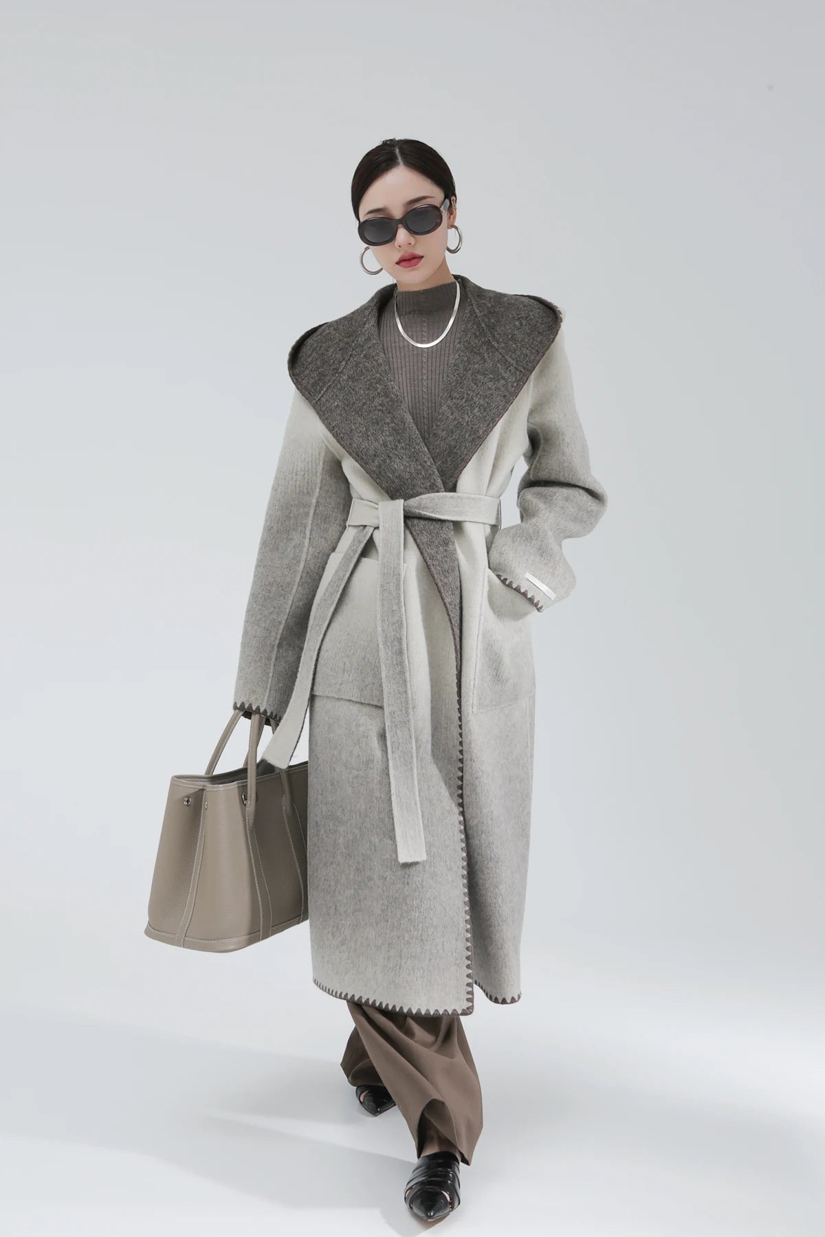 Žofia™ | Fashionable Reversible Cashmere Coat - Opulent EmpireŽofia™ | Fashionable Reversible Cashmere CoatOpulent Empire0