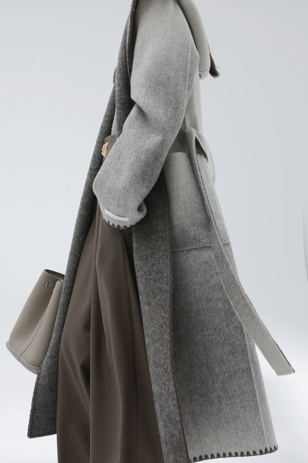 Žofia™ | Fashionable Reversible Cashmere Coat - Opulent EmpireŽofia™ | Fashionable Reversible Cashmere CoatOpulent Empire0