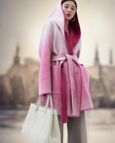 Žofia™ | Fashionable Reversible Cashmere Coat - Opulent EmpireŽofia™ | Fashionable Reversible Cashmere CoatOpulent Empire0