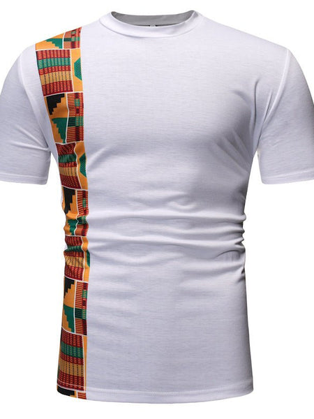 Zubi™: Men's summer African style T-shirt - Opulent EmpireZubi™: Men's summer African style T-shirtOpulent EmpireAfrican Men Attire