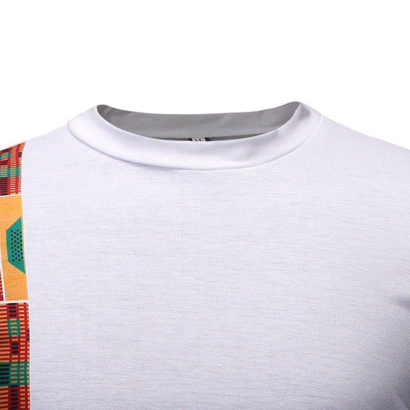 Zubi™: Men's summer African style T-shirt - Opulent EmpireZubi™: Men's summer African style T-shirtOpulent EmpireAfrican Men Attire